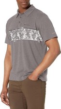Columbia Men's Thistletown Hills Stripe Polo (City Grey Heather) picture