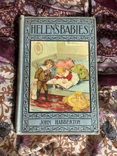 HELENS BABIES By John Habberton M.A Donohue Chicago RARE 1ST ED picture