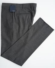 NWT INCOTEX Slowear Brand Gray All Seasons Wool Blend Dress Pants 36 (EU 52) picture