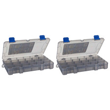Flambeau Outdoors Zerust Max Tuff Trainer Fishing Tackle Box 2 Pack picture