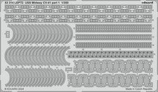 Eduard 1/350 CV-41 USS Midway Big Ed Detail (Trumpeter) BIG5375 picture