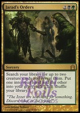 Jarad's Orders 1x FOIL RTR MTG Return to Ravnica Rare MINT black green picture