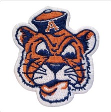 Auburn Tigers Vintage Style Patch. Iron On. picture