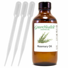 4 fl oz Rosemary Essential Oil (100% Pure & Natural) with 3 Free Droppers picture