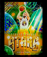 Topps 2025-26 Chrome Update “Stratospheric Stars” Stephen Curry ST-2 Gold /50 picture