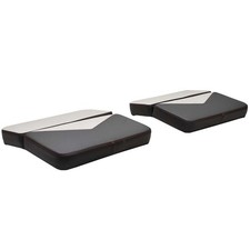 Alumacraft Boat Console Cushions 22340021744 | Black / Gray (Set of 2) picture
