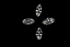 4 Piece Marquise Cut 1.10 ctw Lab Diamond Parcel picture