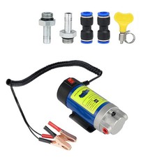12 Volt Electric Engine Oil Transfer Extractor Fluid Suction Pump Diesel Siphon picture