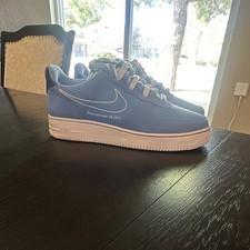 Nike Air Force 1 '07 LV8 First Use University Blue/White Leather Low DB3597-400 picture