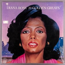 DIANA ROSS 20 Golden Greats 1981 LP Vinyl Record Album : NOS New Old Stock EX/EX picture