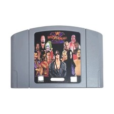 WWF WrestleMania X N64 Game Cartridge USA Authentic Nintendo 64 Classic picture