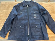 Teamsesh Greafer Greaf Bones Denim Work Coat Jacket Rare Never Worn Merch  picture