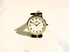 Jacques Edho Paris thick 18k Gold Plating JE 790 Quartz France Ebauches SO NICE picture
