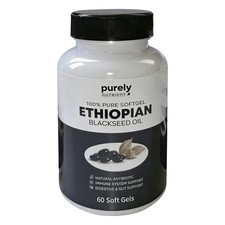 Ethiopian Black Seed Oil Softgels 100% Pure Natural picture