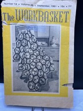 1961 Vtg The Workbasket Magazine Vol 26 # 12 September Home and Needlecraft picture