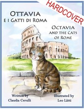 OTTAVIA E I GATTI DI ROMA - OCTAVIA AND CATS OF ROME: Book in Italian English picture