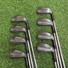 Callaway Apex Ti Fusion 5-PW Iron Set Stiff Steel Left-Handed Black picture