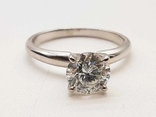 Beautiful 14k Solid White Gold Ring with Natural Diamonds 3.00 Ct. picture
