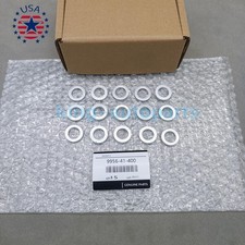 NEW Set of 15 Aluminum Oil Drain Plug Gaskets For Mazda 9956-41-400 picture