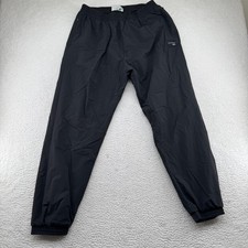 Adidas Equipment Track Pants Mens XL Black Lined Medium Weight Pockets Tapered picture