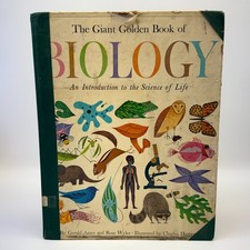 Vintage 1961 The Giant Golden Book of Biology Charley Harper Illustrated Ex-Lib picture
