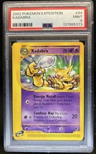 2002 Pokemon Expedition Kadabra #84/165 PSA 9 picture