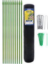 C-Flex Pet Fence Kit 4'x100' with Green Poles - Durable Black Design picture