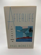 SIGNED ~ PAUL MONETTE ~ Afterlife, 1990, hardcover GAY interest picture