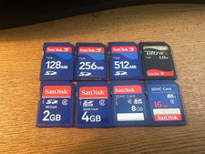 SanDisk 64MB 128MB 256MB 512MB 1GB 2GB 4GB 8GB 16GB 32GB 64GB SD Memory Card picture
