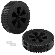 Replacement 7-Inch Grill Wheels for Charbroil Gas2Coal BBQ - 2 Pack picture