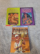 Myth-O-Mania Books Lot 3 Kate McMullan Greek Myths Chapter Kid Reading Vol 2 6 8 picture