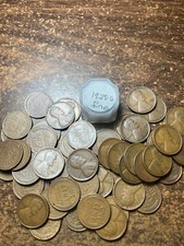 1925-D LINCOLN WHEAT CENT PENNY ROLL HIGH GRADE, all coins 