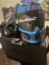 NEW Ruroc EOX Geisha - Size XL - Limited Edition Cyberpunk Carbon Fiber Helmet picture