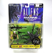 Drake vs Alien Arachnid Vintage Aliens vs Marine Set New 1996 Kenner 90s picture