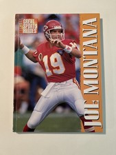 Vintage 1995 Joe Montana San Francisco 49ers Great Sports Heroes Book (Good) picture