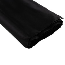 Black SATIN FABRIC 54