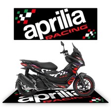 For Aprilia Garage Mat Pit Workshop Heavy Duty TPR Antislip Rug V4 V2 picture