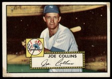 1952 Topps #202 Joe Collins picture