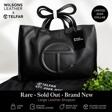 Telfar x Wilson’s Leather Large Women’s Handbag Brand New +  picture