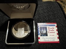 Coins Of America Second Edition World Trade Center Silver Coin picture