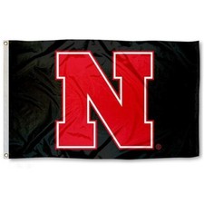 NEBRASKA CORNHUSKERS 3'X5' FLAG BANNER **100% FULL COLOR ON BOTH SIDES OF FLAG** picture