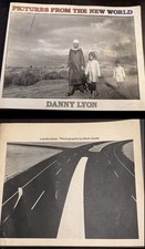 Landscapes Burk Uzzle 1973 & Pictures New World Danny Lyon 1981 Photo Book Lot picture