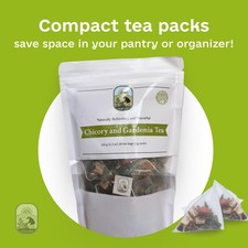 Chicory and gardenia herbal tea picture