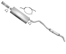 For 2001-2005 Chrysler Town & Country 3.8L Front Wheel Drive Muffler & Tail Pipe picture