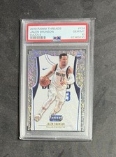 Panini 2018-19 Threads Dazzle Rookie #124 Jalen Brunson PSA 10 picture