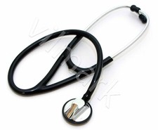 Professional Cardiology Stethoscope Black, 14a Life Limited Warranty picture