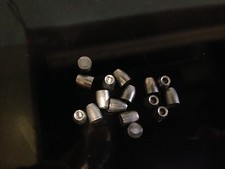 25 CAL PELLETS LARGE HOLLOW POINT 32.80 GRAIN CUSTOM SWAGED 100 count picture