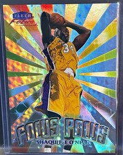 1999-00 FLEER FOCUS FOCUS POCUS SHAQUILLE O'NEAL  #3 FP Insert picture