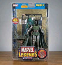 2002 Toybiz Marvel Legends Dr. Doom Doombot Variant (Series 2) - Factory Sealed picture