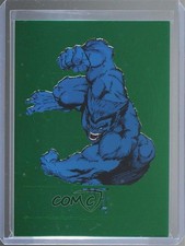 2023 Fleer Ultra Wolverine Medallions Emerald Green 3/10 Beast #M-3 02aj picture
